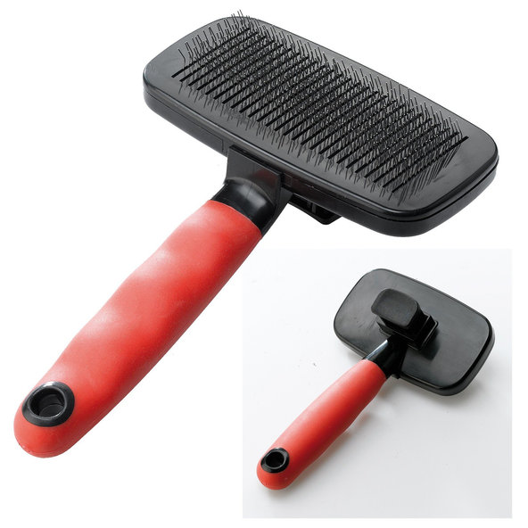 Ferplast GRO 5956 kartáč L s tlačítkem