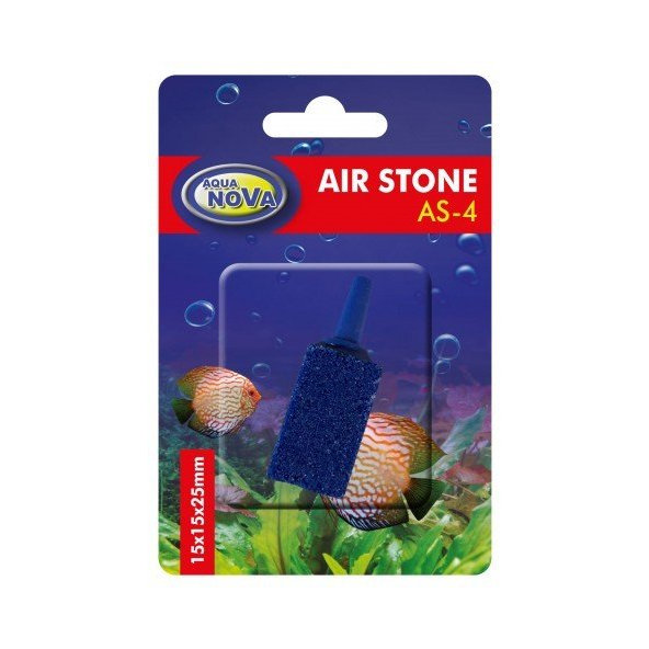 Aqua Nova AS-4 vzduchovací kámen do akvária hranol 15 x 25 mm