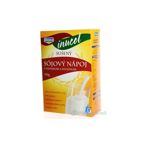 ASP sójový nápoj Inucol s vápníkem a inulinem 350 g
