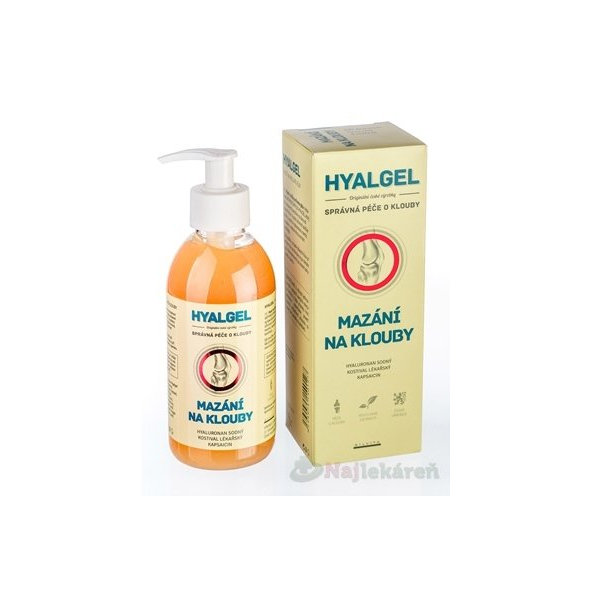 Hyalgel pro klouby 250 ml