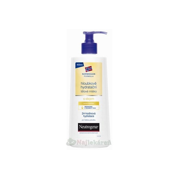 Neutrogena NR hloubkově hydratační tělové mléko 400 ml