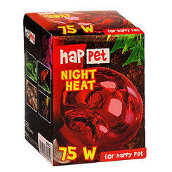 Happet Night Heat UVA noční žárovka do terária 75 W