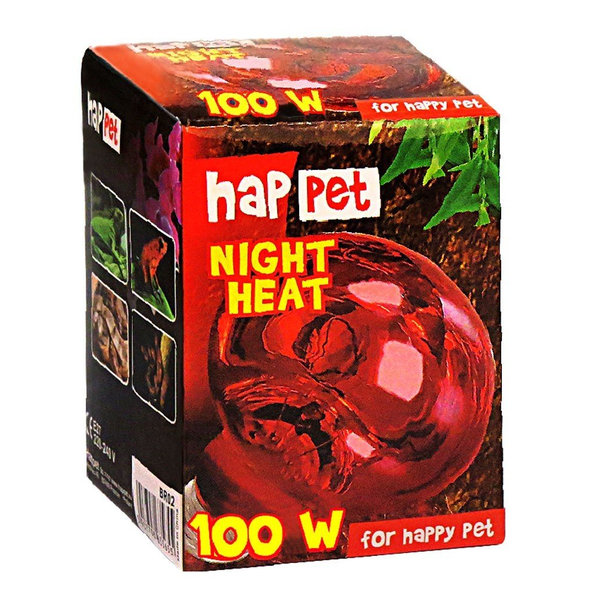 Happet Night Heat UVA noční žárovka do terária 100 W