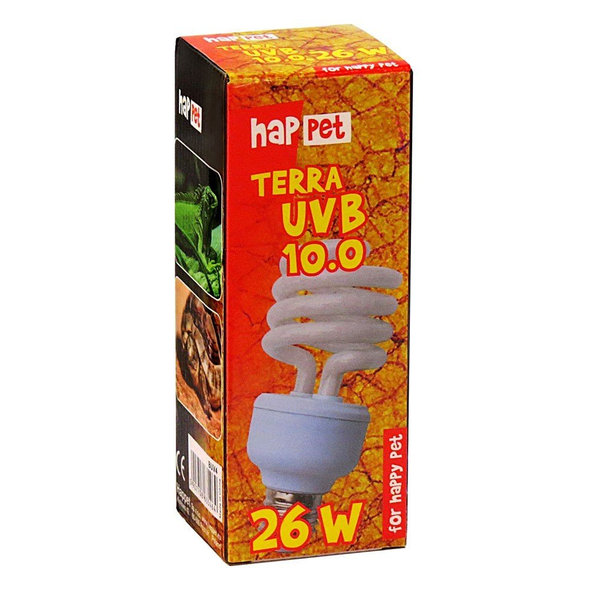 Happet UVB žárovka pro pouštní terária 10.0 26 W