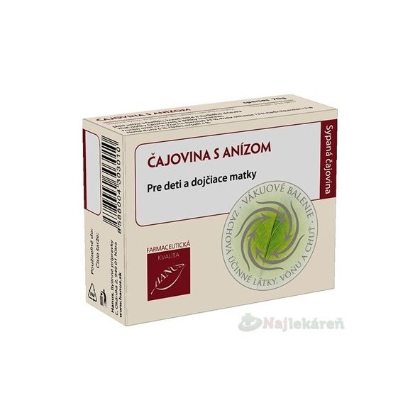 HANUS Čajovina s anýzem 70 g