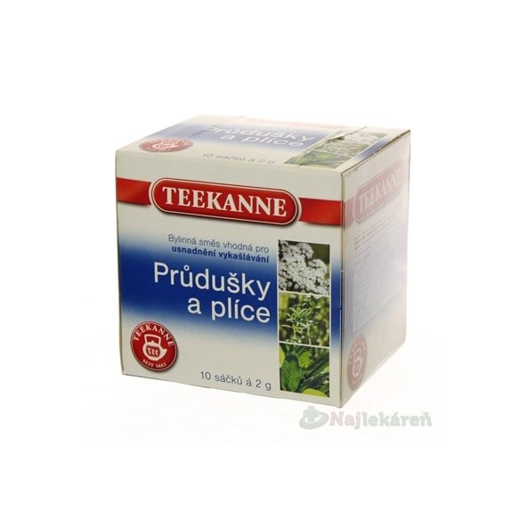 Teekanne Průdušky a plíce bylinný čaj 10 sáčků
