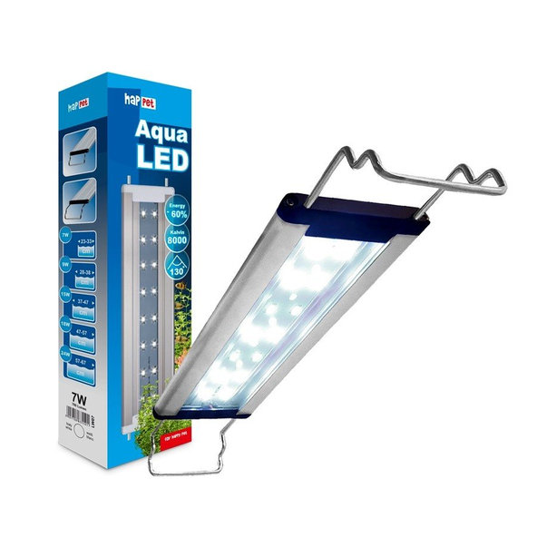 Happet LED osvětlení na akvárium černé 35 cm 11 W