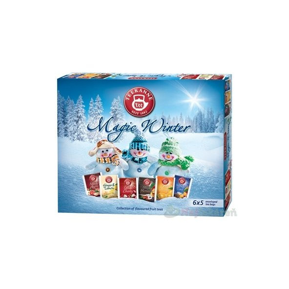 TEEKANNE Magic Winter kolekce ovocno-bylinných čajů 30 sáčků