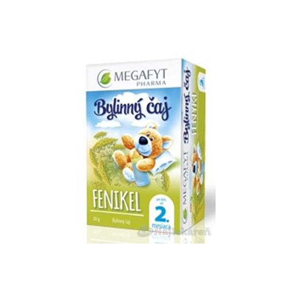 MEGAFYT Bylinný čaj Fenykl pro děti 20 sáčků