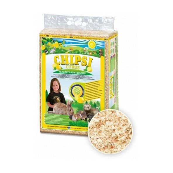 JRS Chipsi Citrus podestýlka 60 l 3,2 kg