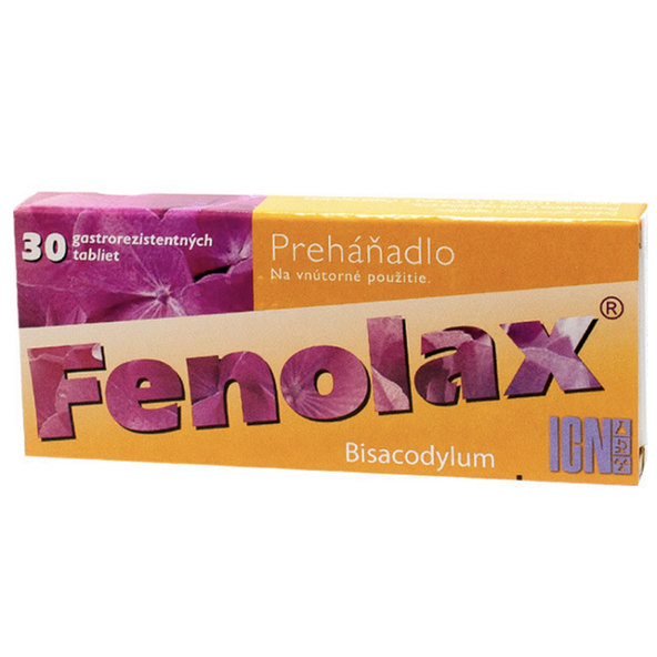 Fenolax projímadlo 30 tablet
