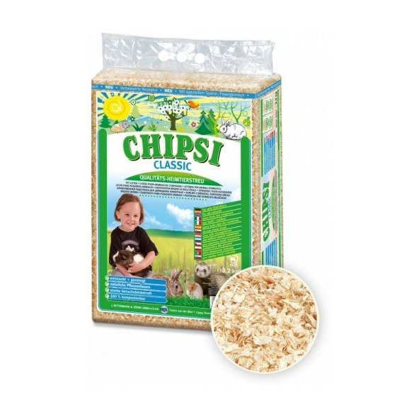 JRS Chipsi Classic podestýlka 60 l 3,2 kg