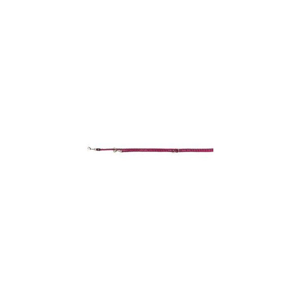 TRIXIE Cavo nastavitelné vodítko pro psy S–M 2 m 12 mm fuchsiové