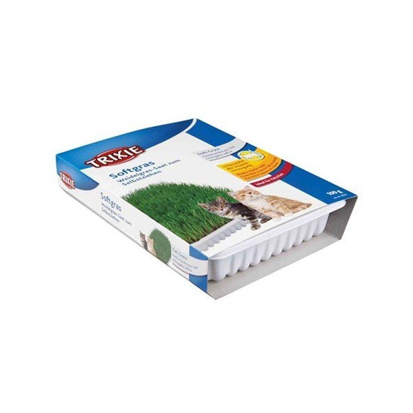 TRIXIE Soft Grass tráva pro kočky 100 g