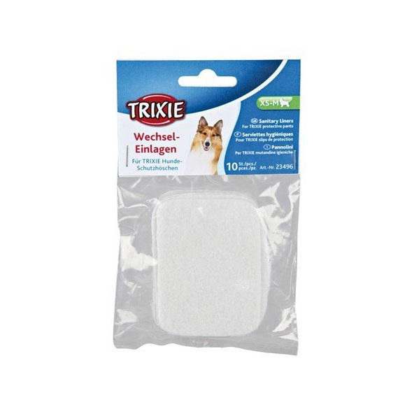 TRIXIE Vložky do háracích kalhotek XS–S–M 10 ks