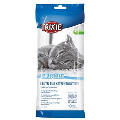 TRIXIE Simple’n’Clean sáčky do kočičí toalety M 10 ks