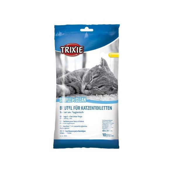 TRIXIE Simple'n'Clean sáčky do kočičí toalety L 10 ks