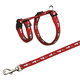 TRIXIE Postroj s vodítkem pro králíky 25–44 cm / 1,25 m