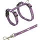 TRIXIE Junior Kitten postroj s vodítkem kočičí motiv 21–33 cm