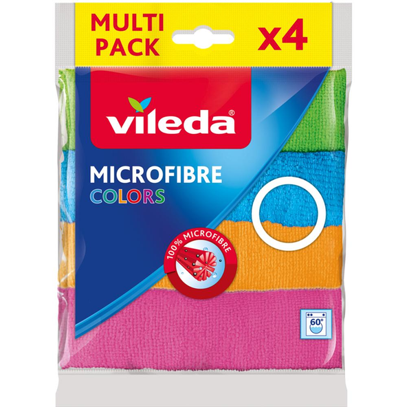 VILEDA Colors mikrohandričky 4 ks 1 ks