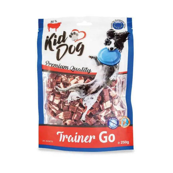 KID DOG tréninkové hovězí kostky mini pro psy 250 g