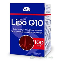GS Koenzym Lipo Q10 100 mg 60 kapslí