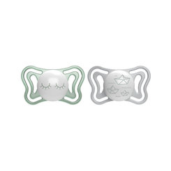 Chicco Physio Light silikonový dudlík noční 16–36 m 2 ks