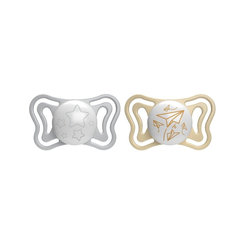 Chicco dudlík Physio Light silikonový noční 6–16 m 2 ks