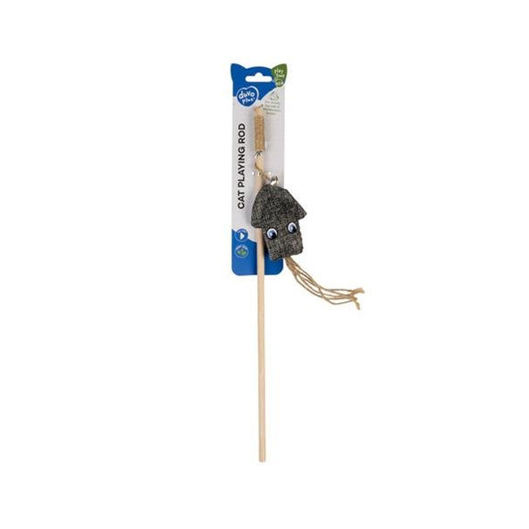 Duvo+ Eco Navy tyč sépie s catnipem pro kočky 6 × 17,5 cm
