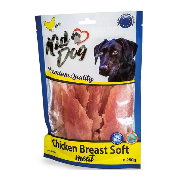 KID DOG měkká kuřecí prsa pro psy 250 g