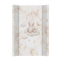 CEBA Přebalovací podložka 2-hranná 50x70 cm Ultra Light Sleepy Bunny