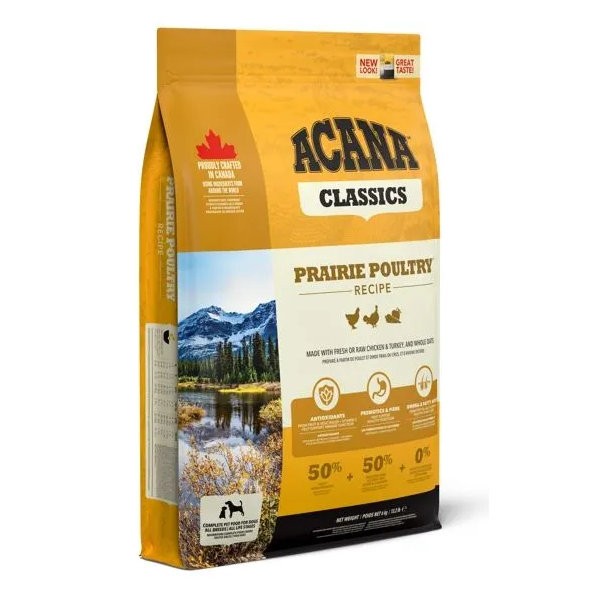 ACANA Recipe granule pro psy Prairie Poultry 9,7 kg