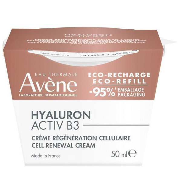 AVENE Hyaluron Activ B3 krém pro obnovu buněk náhradní náplň 50 ml