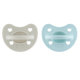 Chicco Physio Luxe dudlík zelená/šedá 6–16 m 2 ks