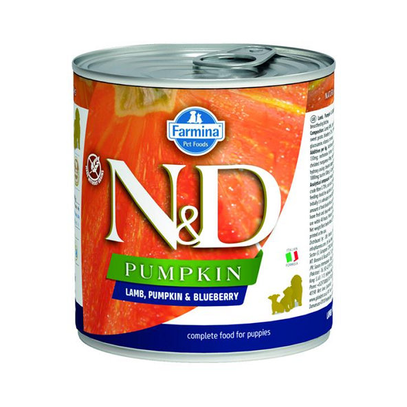 Farmina N&D Pumpkin Puppy jehně borůvka konzerva 285 g