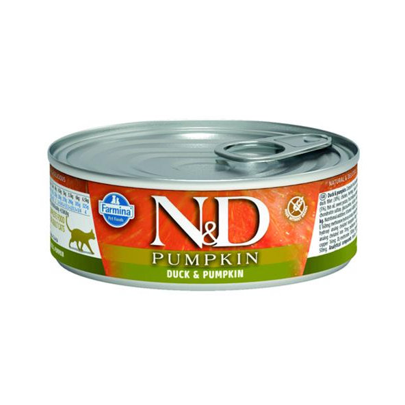 Farmina N&D Cat Pumpkin kachna konzerva pro dospělé kočky 70 g