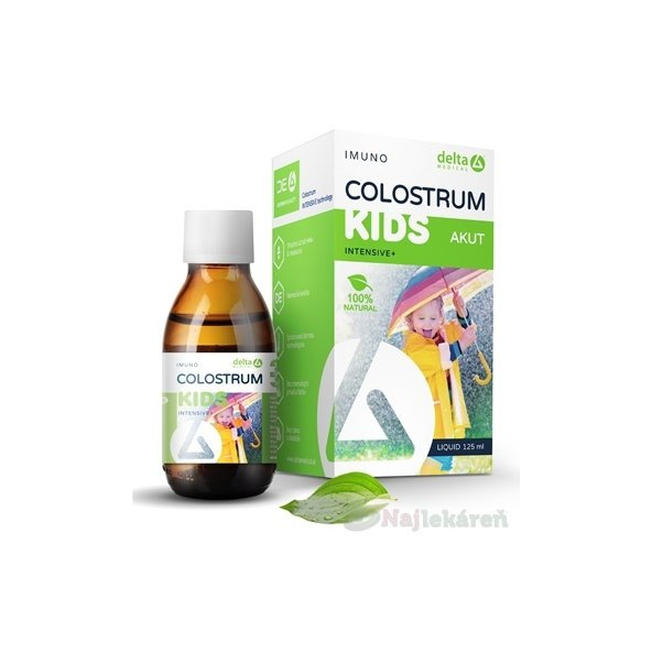 DELTA COLOSTRUM Kids 100% natural sirup 125 ml