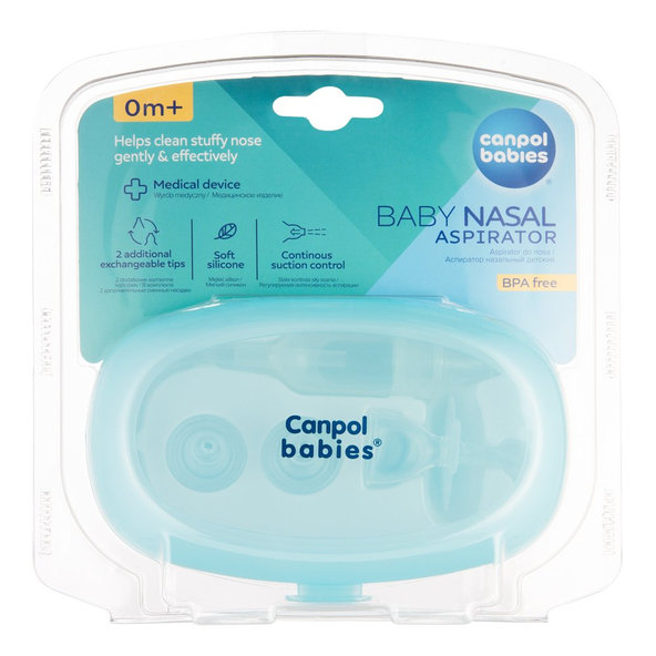 Canpol Babies nosní odsávačka s hadičkou