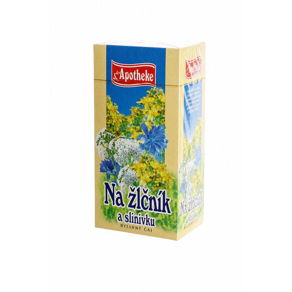 Apotheke Bylinný čaj na žlučník a slinivku 20 sáčků