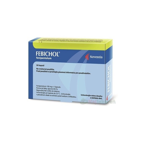 Febichol 50 kapslí