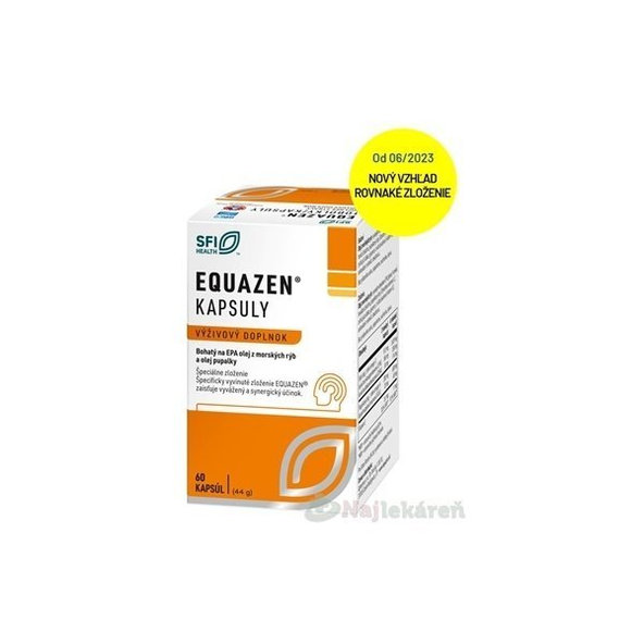 Equazen Omega 3 + Omega 6 180 kapslí
