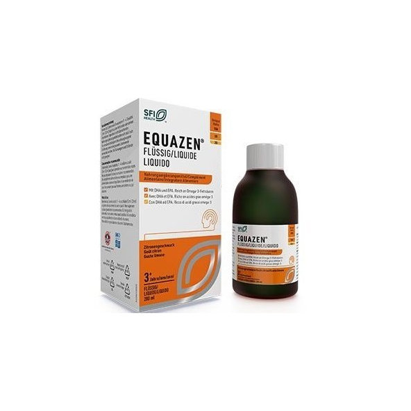 Equazen Omega 3 + Omega 6 citron 200 ml olej