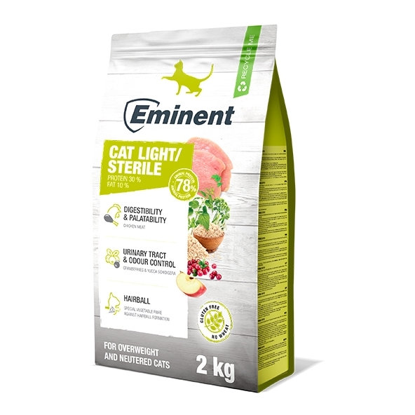 Eminent Cat Sterile Light granule pro sterilizované kočky 2 kg