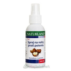 Naturland sprej na nohy proti poteniu 100 ml