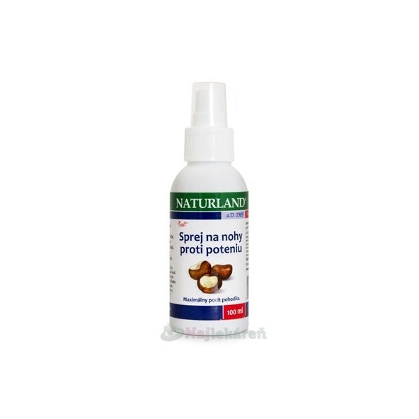 Naturland sprej na nohy proti poteniu 100 ml