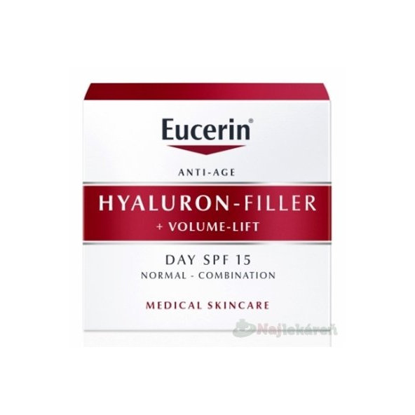 EUCERIN Hyaluron-Filler + Volume-Lift denní krém SPF 15 50 ml