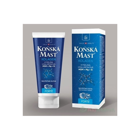 Koňská mast s kolagenem Forte na masáže 200 ml
