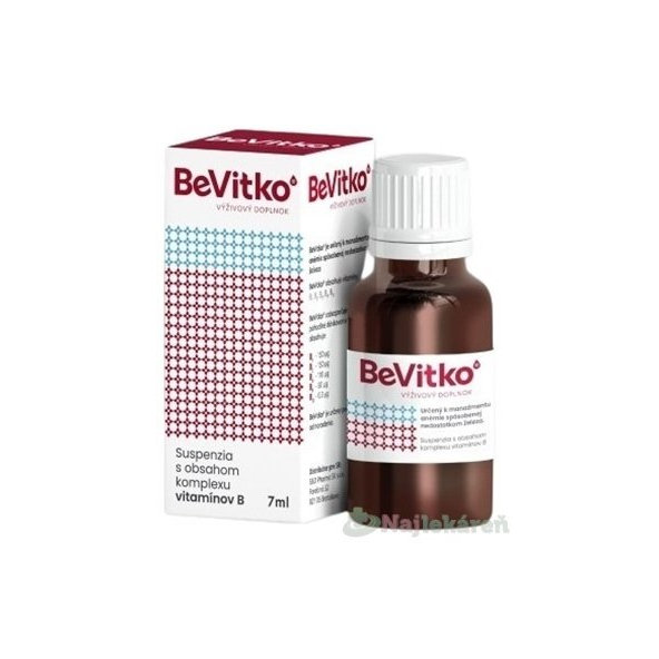 BeVitko suspenze s B komplexem 7 ml