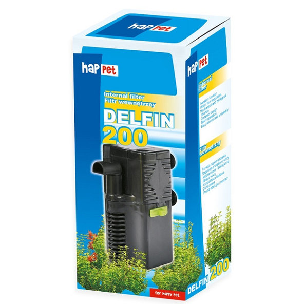 Happet vnitřní akvarijní filtr Delfin 200 50 l