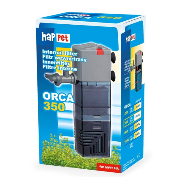 Happet vnitřní akvarijní filtr Orca 350 max. 120 l